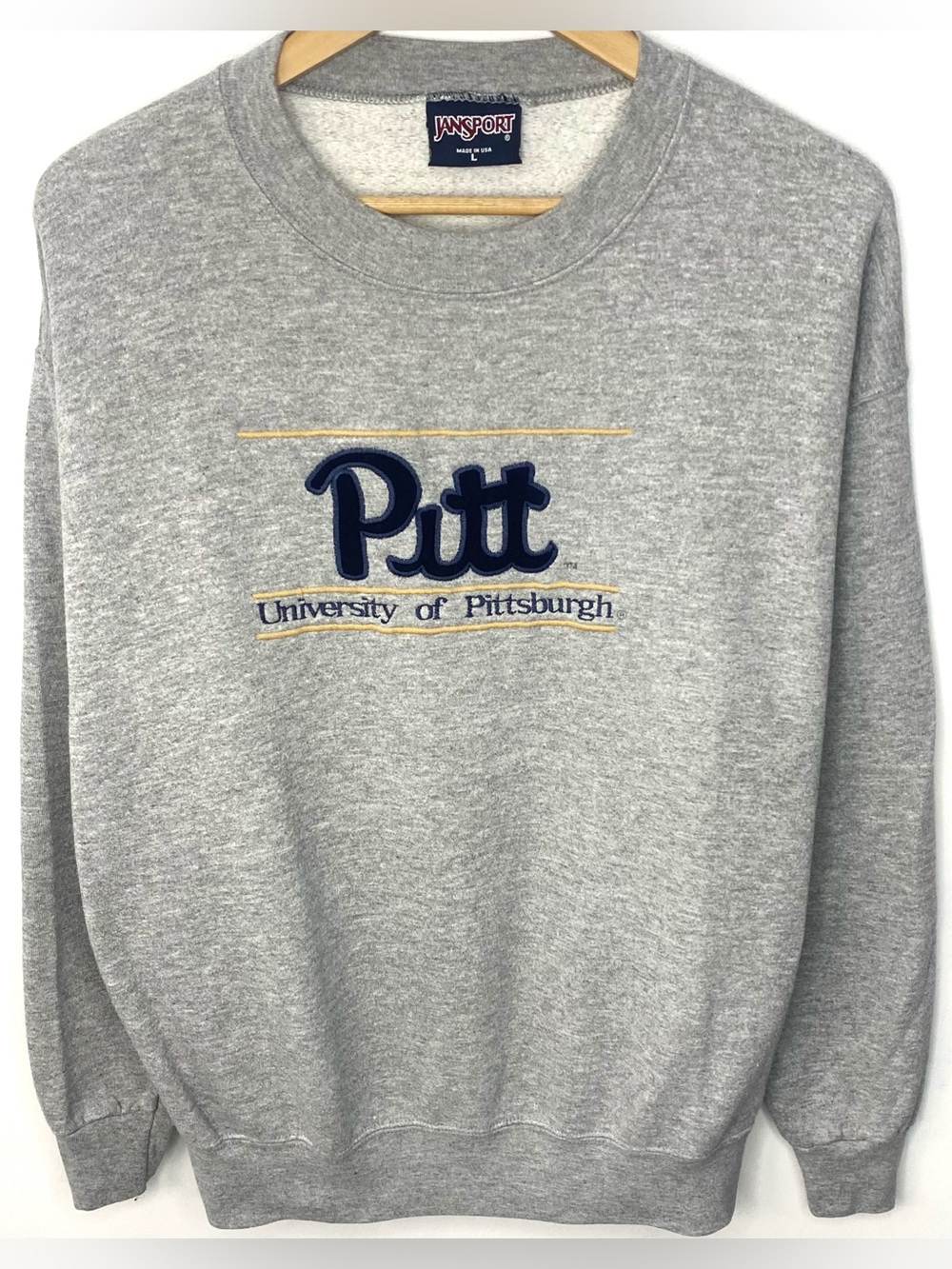 Vintage 90’s University Of Pittsburgh Panthers Crewneck Sweatshirt Made In USA